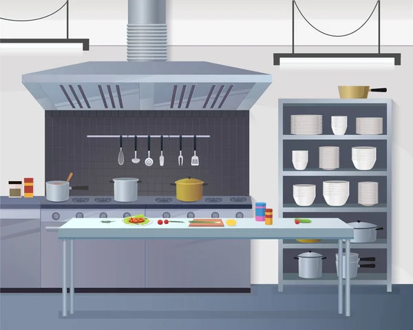 Concept culinaire Illustration Restaurant business — Image vectorielle