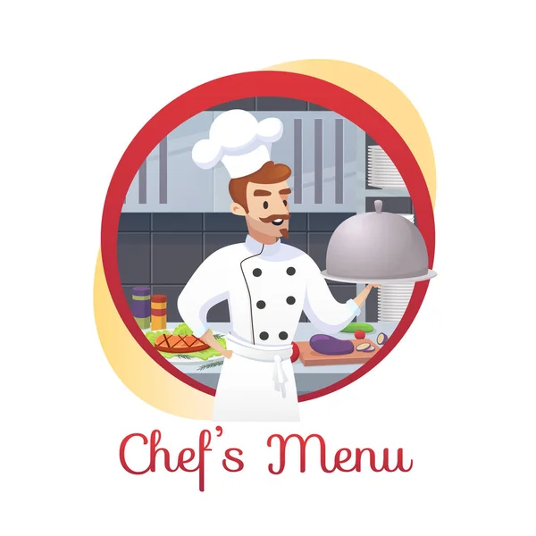 Кулінарна концепція ілюстрація ресторанний бізнес — стоковий вектор