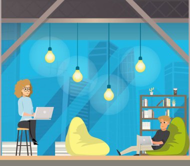 Coworking aç Uzay Merkezi kavramı