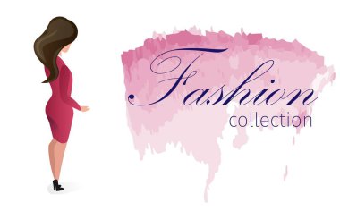 Dosya kâğıdı moda koleksiyonu Bayan giyim.