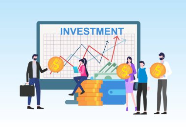 Dolar Sikke Sembolü ile Para Yatırım İnsanlar