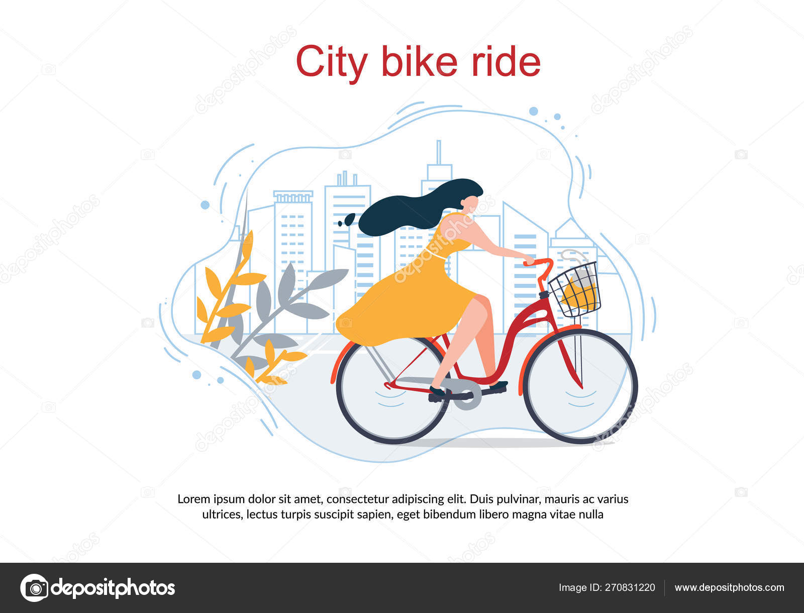 Happy Cartoon Woman in Dress Ride Bike City Street Stock Vector Image by ©TeraVector #270831220 Happy Cartoon Woman in Dress Ride Bike City Street Stock Vector Image by ©TeraVector #270831220