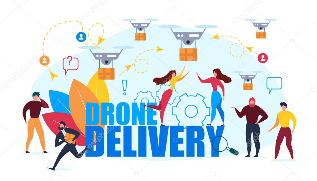 Drone Delivery Fast Transportation Air Shipping
