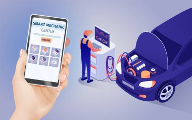 Akıllı Mekanik Merkezi Online Mobil Uygulaması