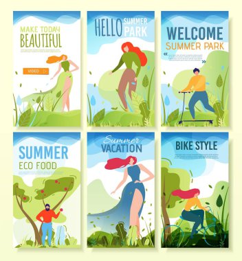 Yaz Tebrik, Davetiyeler Mobil Banner Set