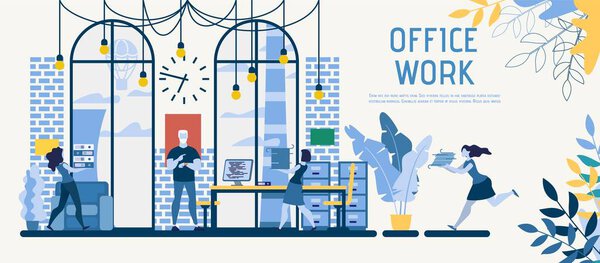 Successful Business Startup Flat Vector Banner