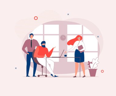 Ofiste Sohbet Edilen Birlikte Çalışan Kişiler