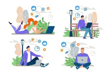 Freelancers, Blogcular İş Online, Ağ Seti