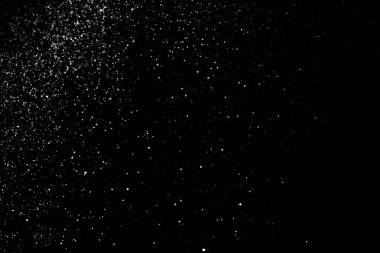 kar üzerinde siyah bir arka plan dokusu