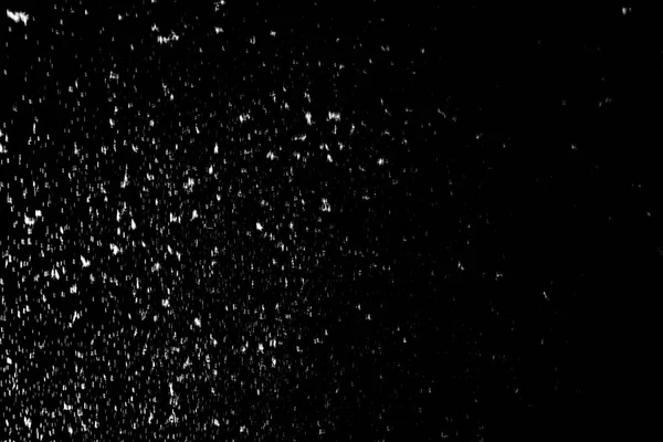 Texture Snow Black Background — Stock Photo, Image