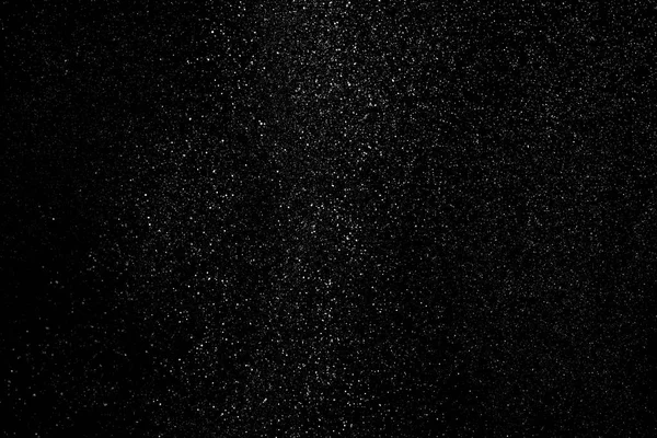 Textura Nieve Sobre Fondo Negro — Foto de Stock