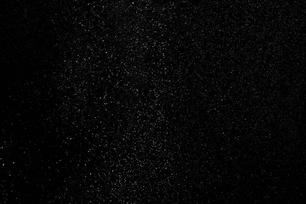 Textura Nieve Sobre Fondo Negro — Foto de Stock