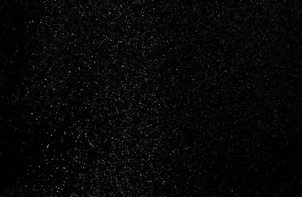 Textura Nieve Sobre Fondo Negro — Foto de Stock