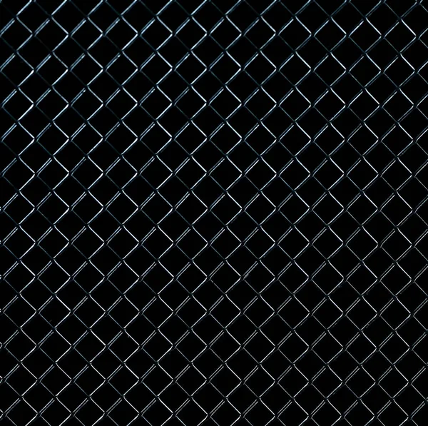 Siyah bir arka plan doku metal ızgara