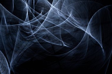 Güzel arka plan ışık çizgileri ve dalgalar