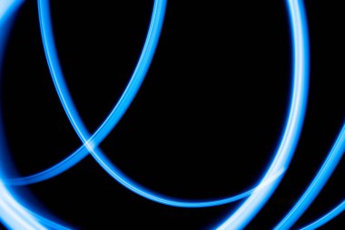 Güzel arka plan ışık çizgileri ve dalgalar