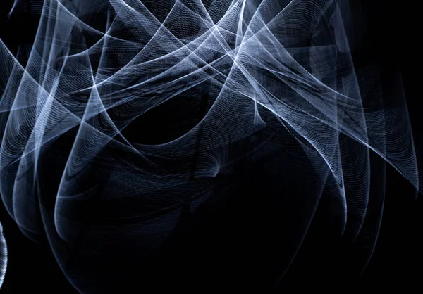 Красивый Абстрактный Фон Световыми Полосами Волнами — стоковое фото