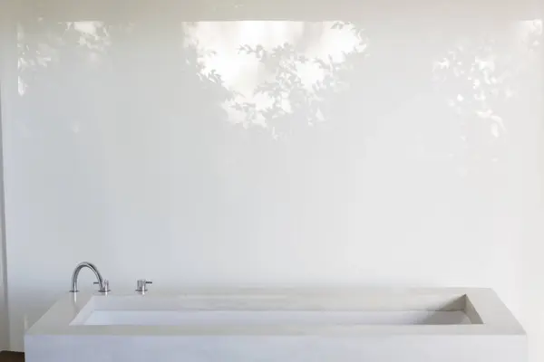 Baignoire Dans Salle Bain Moderne Intérieur — Photo