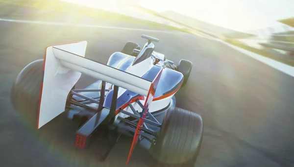 Formule Een Raceauto Sport Bezig — Stockfoto