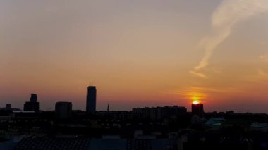 Varşova günbatımı ben