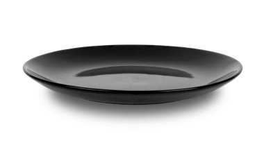 Siyah plaka beyaz background.clipping yolda izole.