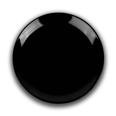 Siyah plaka beyaz background.clipping yolda izole.