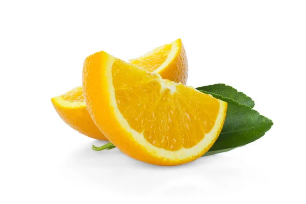 taze turuncu beyaz arkaplanda izole