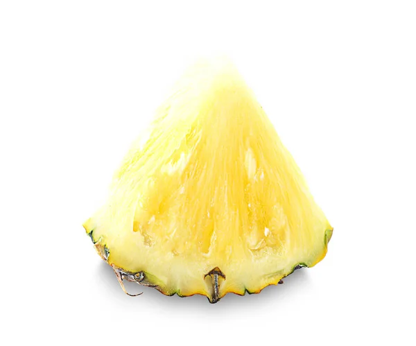 Ananas Dilim Beyaz Izole Ananas Taze Ananas — Stok fotoğraf