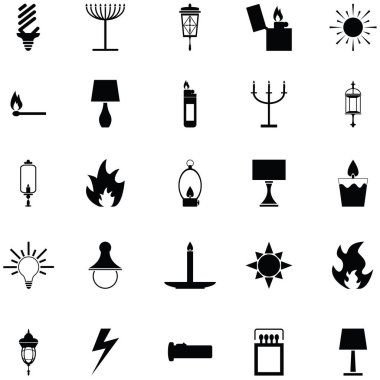 ışık Icon set
