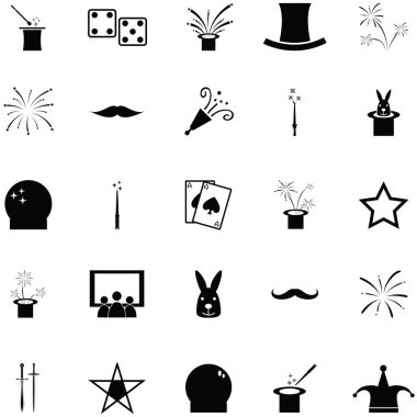 sihirli Icon set