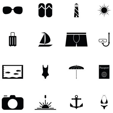 tatil Icon set