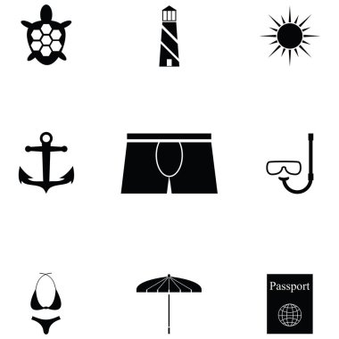 tatil Icon set