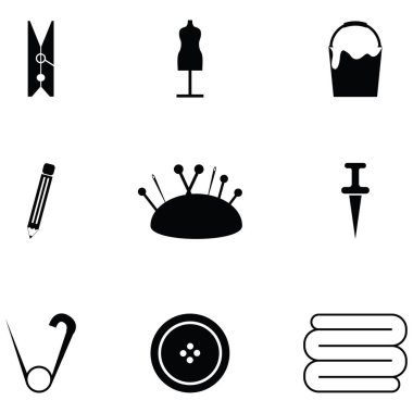 El yapımı Icon set