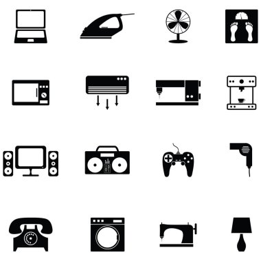 ev aletleri Icon set