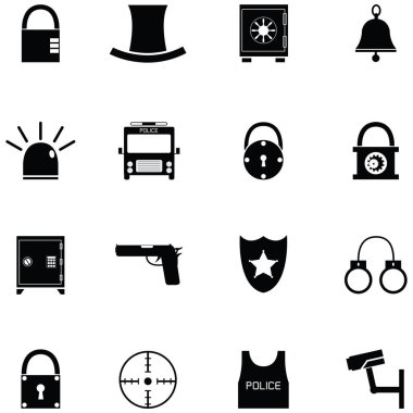 Güvenlik Icon set