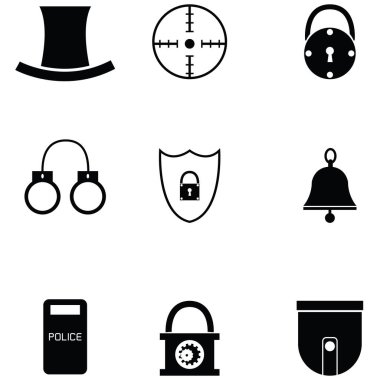 Güvenlik Icon set