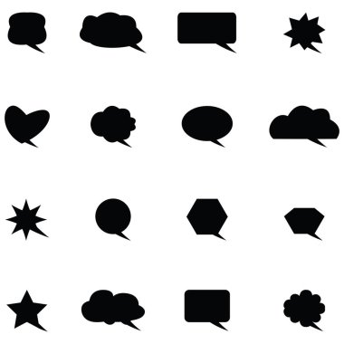 konuşma balonu simgesi ayarlandı