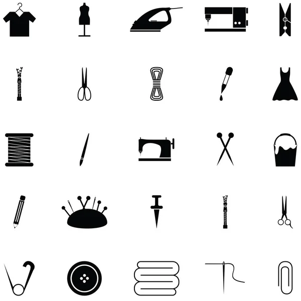 Das Handgefertigte Icon Set — Stockvektor