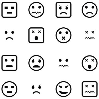 kızgın Icon set