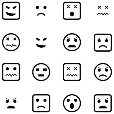 kızgın Icon set