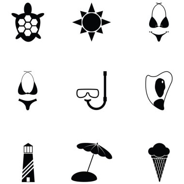 Plaj Icon set