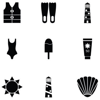 Plaj Icon set
