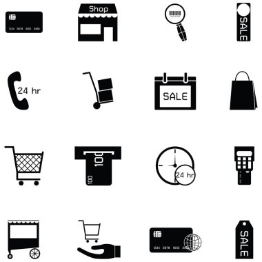 Ticaret Icon set