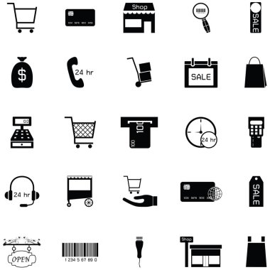 Ticaret Icon set