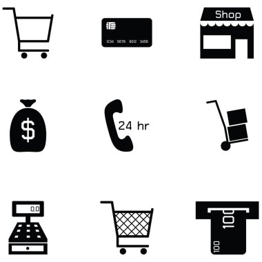Ticaret Icon set