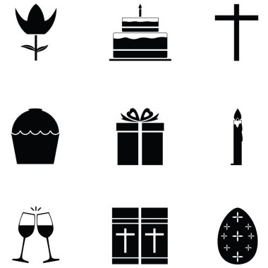 Paskalya Icon set