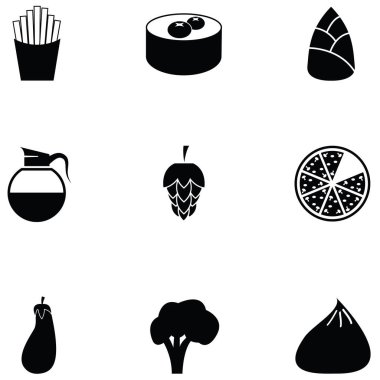 Gıda simge seti
