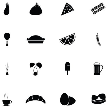 Gıda simge seti