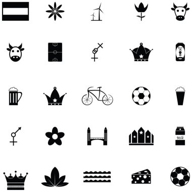 Hollanda Icon set