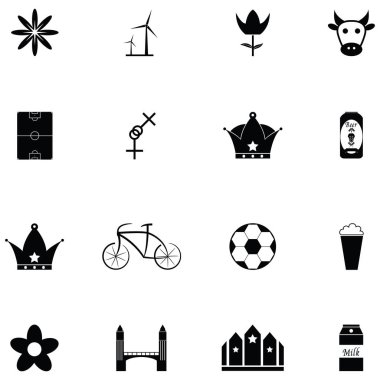 Hollanda Icon set